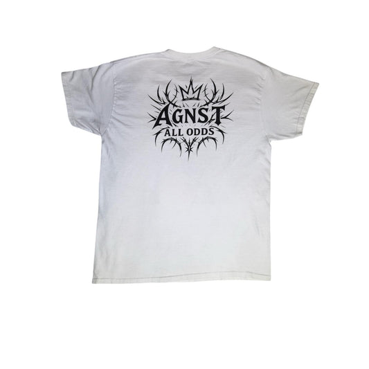 OG WHITE AGNST TEE